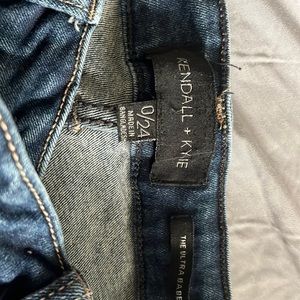 Kendall + Kylie jeans (ultra babe skinny )